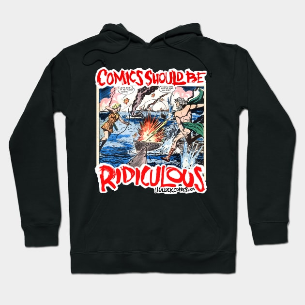 Comics Should Be Ridiculous: Leo Morey Hoodie by Eleven O'Clock Comics